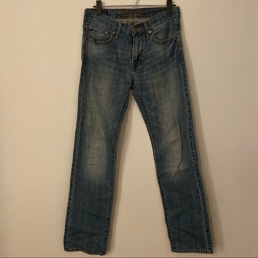 Men’s American Eagle Slim Straight Jeans (28x32)